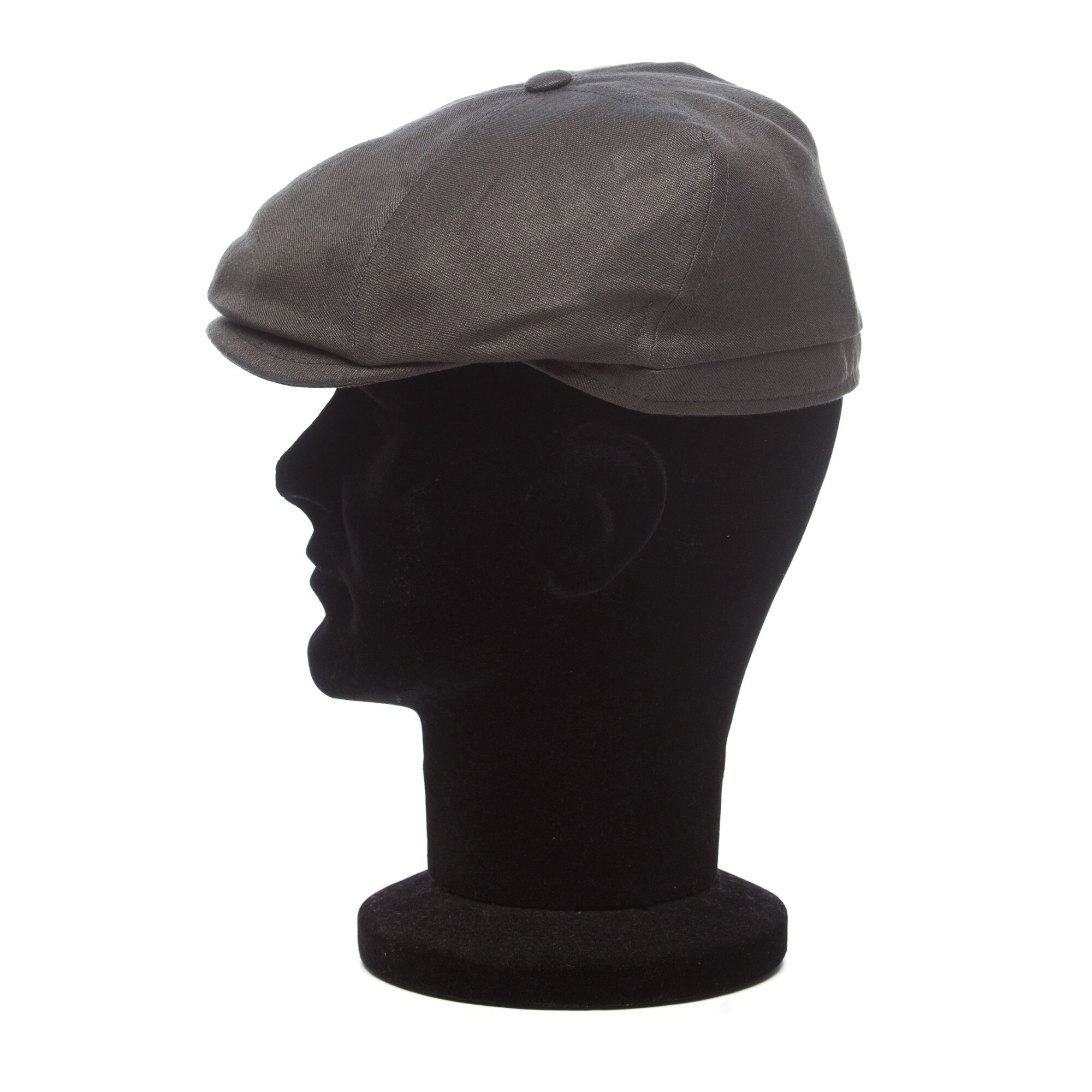 Sapca barbati Peaky, gri, canepa - S - eMAG.ro