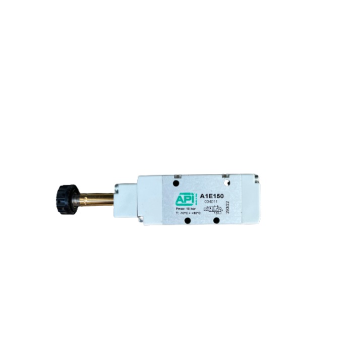 Distribuitor pneumatic monostabil API 5/2 1/8, seria A1E150