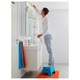 Scaun inaltator tip taburet, multifunctional, plastic polipropilenic, albastru, 44x25x35 cm