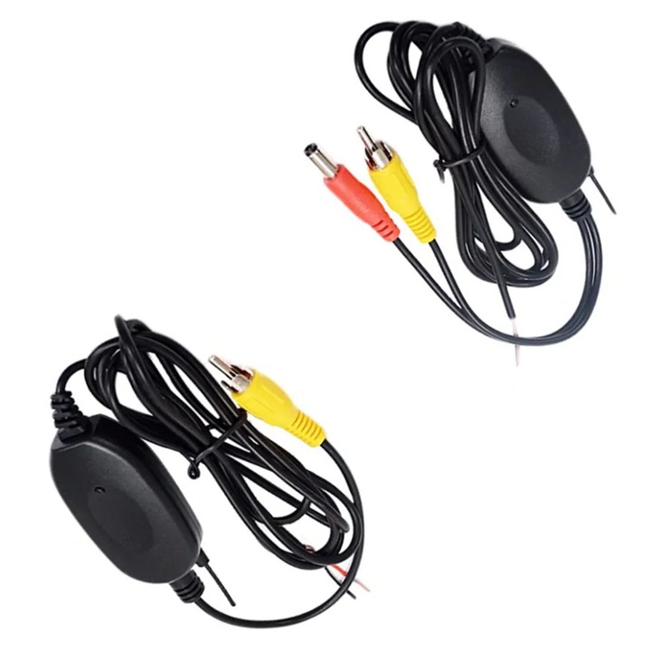 Kit Transmitator si receptor Wireless 2.4G pentru camera marsarier si monitor auto