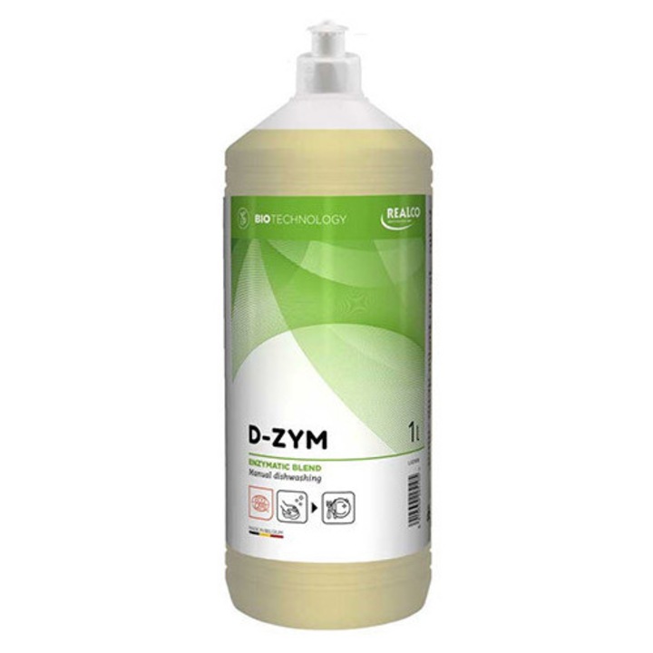 D-zym detergent enzimatic eco pentru vase, 1L