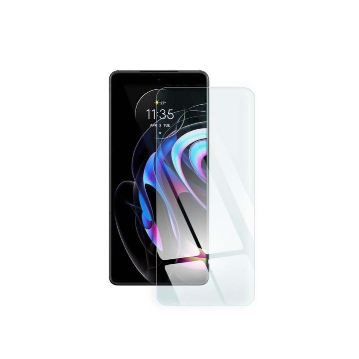 Blue Star védőfólia, Motorola Edge 20 kompatibilis, Secure Glass, 9h keménység, átlátszó
