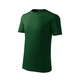 Set 2 tricouri pentru copii, Malfini, Classic, Verde sticla/Turcoaz, 158 CM