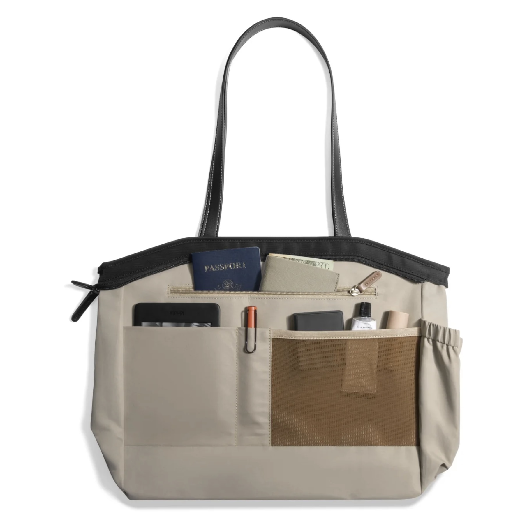 Geanta pentru Laptop 16 inch Rezistenta la Picaturile de Apa - Tomtoc Tote Bag (T23L1D1) - Black