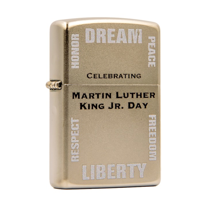 Bricheta Zippo Martin Luther King