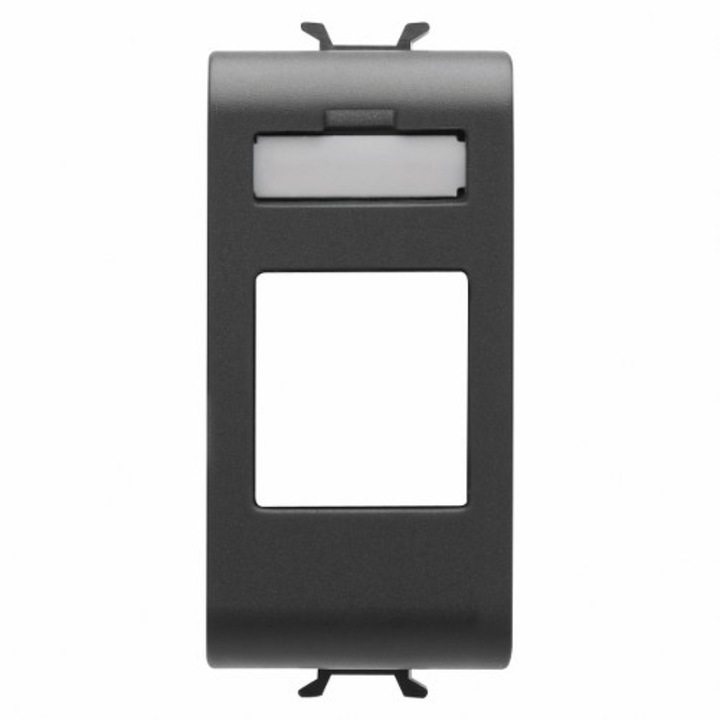 Carcasa Priza RJ45/HDMI/USB Gewiss Chorus 1 Modul GW12431 Negru
