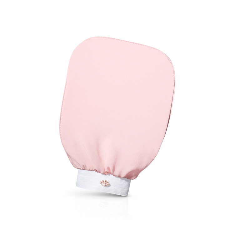 Ексфолираща ръкавица COCOSOLIS Exfoliating Mitt, розова