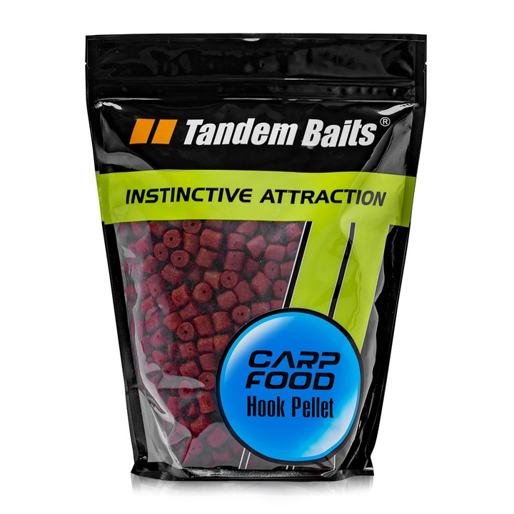 Стръв за шаран Tandem Baits, С място за кука, 12 мм / 1 кг, Зряла черница