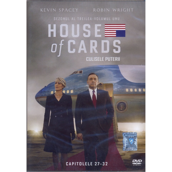 Culisele puterii Sezonul 3 Capitolele 27-32 / House of Cards Season 3 Chapters 27-32 [DVD] [2013]