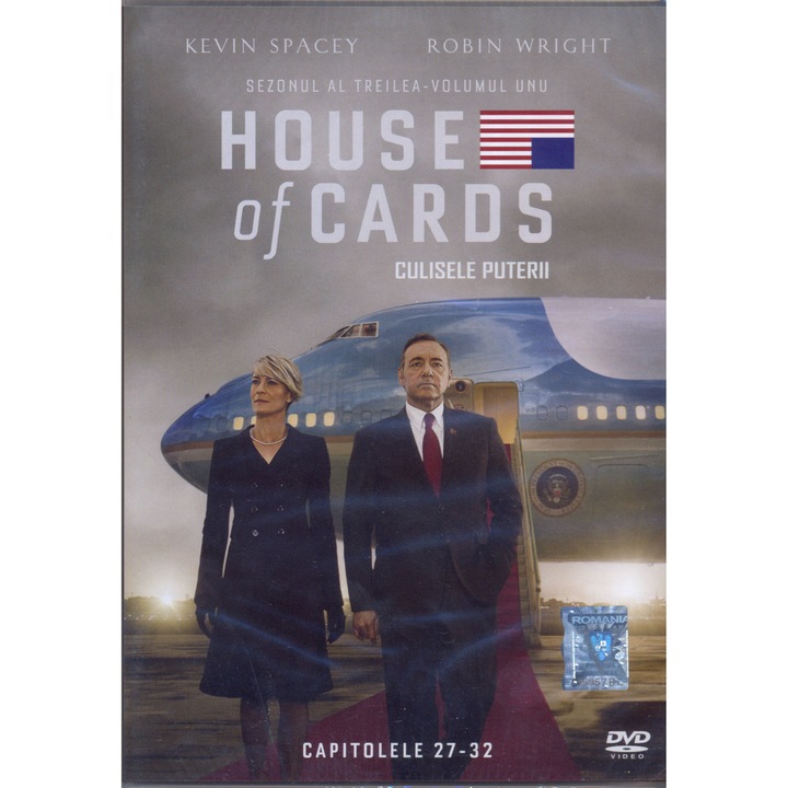 Culisele puterii Sezonul 3 Capitolele 27-32 / House of Cards Season 3 Chapters 27-32 [DVD] [2013]