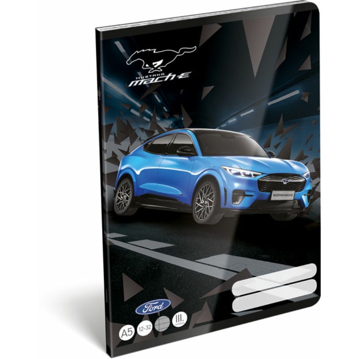 Caiet cusut A/5 3.cl. 12-32 Ford Mustang Lightning