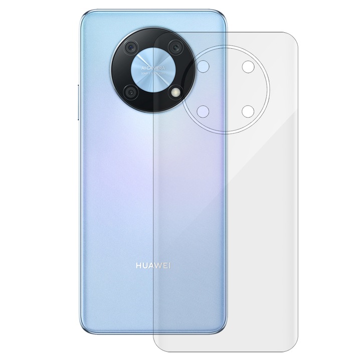 SILKASE hátsó szilikon fólia védőfólia Huawei Nova Y90 számára