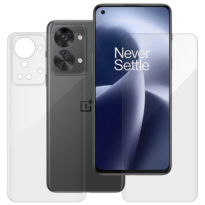 Комплект 2 фолиа SILKASE за OnePlus Nord 2T, защита на телефона, възобновяем силикон