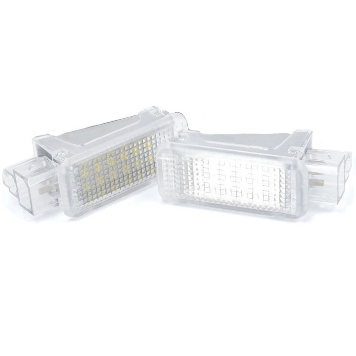 Set Lampi LED Torpedo Lumina picioare Lumina Portiere Usi Portbagaj dedicate Audi A1, A3, A4, B6 / B7 / B8, A5, A6, A7, A8 S3 S4 S5 S6 S7, Q5, Q7, TT, Skoda