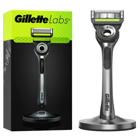 Aparat de ras Gillette Labs, 1 rezerva, suport magnetic