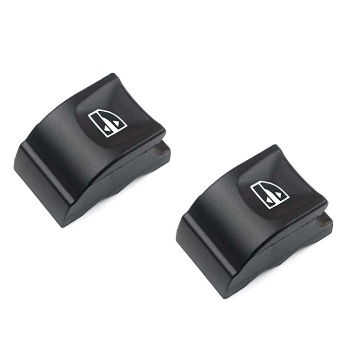 Set 2 buc capac buton geam electric pentru Renault Clio 3, Megane 3, Laguna 3, Latitude 2010+