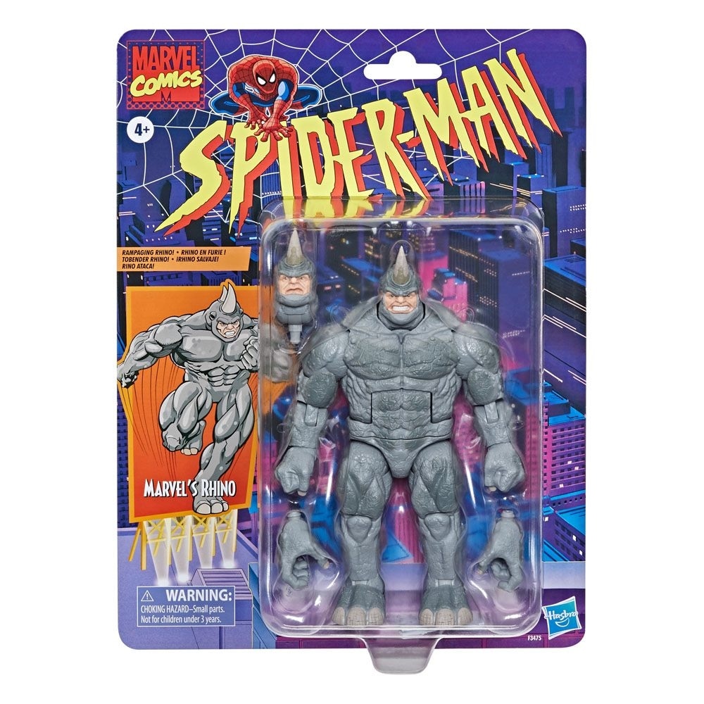 MARVEL LEGENDS ライノ Figurina 2022 Rhino, Spider-Man Marvel Legends 15 cm - eMAG.ro