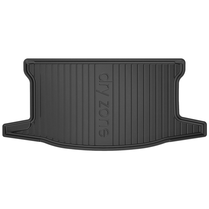 Covoras portbagaj Frogum DryZone din Cauciuc pentru Toyota Yaris III 2011-2020 Hatchback, podeaua superioara a portbagajului, Active Negru