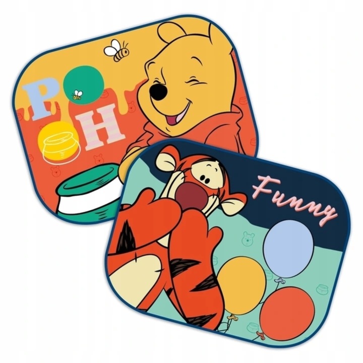 Комплект 2 сенника за кола Seven Disney Winnie the Pooh, 36 x 44 cm
