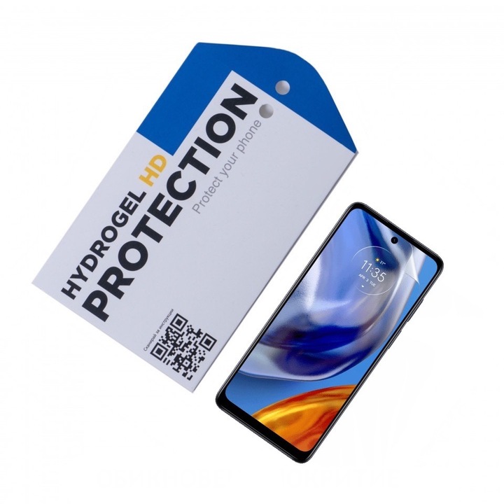 Удароустойчив протектор Ofisite за Motorola moto e32s, Hydrogel HD, Удароустойчиво покритие