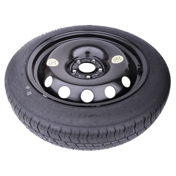 Set Roata de rezerva BMW F02 R18 5x120x72.6, cheie pentru roti, cric, husa pentru cric