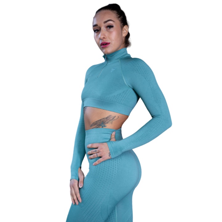 Set Fitness F17 Dasia Blue, 2 Piese, M-L, Bleumarin, M-L