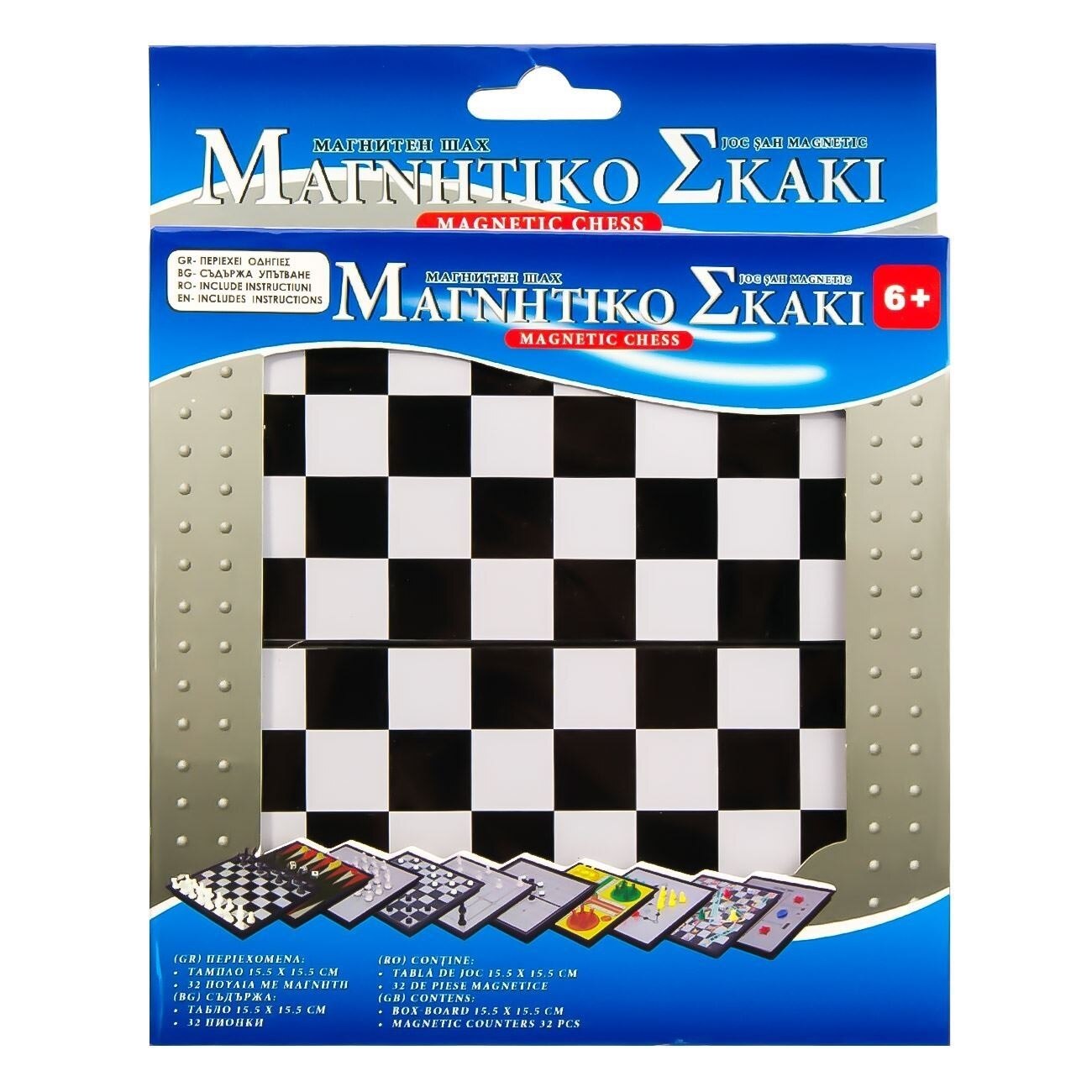 Настолна игра, шах, Магнитен, 6+ години - eMAG.bg