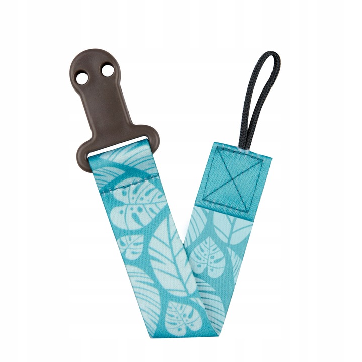 Панделка за залъгалка Lovi, С щипка, Синя