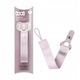 Lant pentru suzeta cu clips, Lovi, Roz