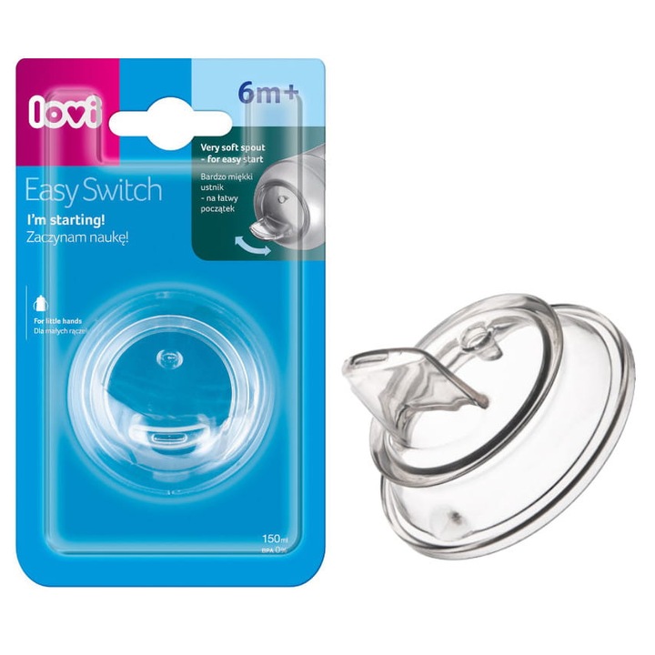 Mustiuc pentru sticla, Lovi, Silicon, 6 luni+, Transparent