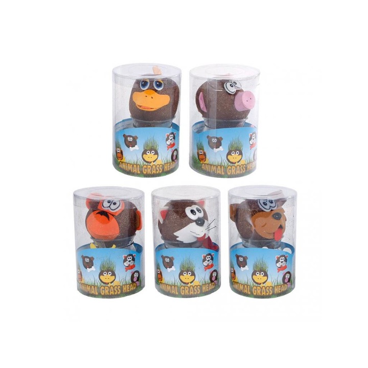 Interaktív gyerekjáték, Víziló, stilizált állatkészlet, 12 cm, többszínű