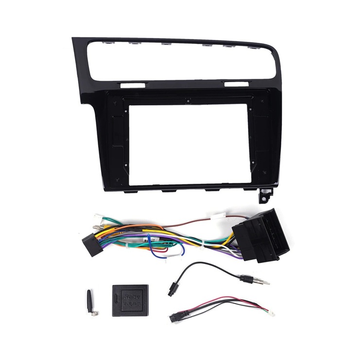Rama Adaptoare Navigatie 10 INCH GOLF 7 Piano Black