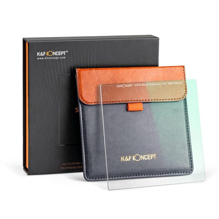 Filtru patrat K&F Concept 100x100mm Black Mist 1/4 KF01.1807