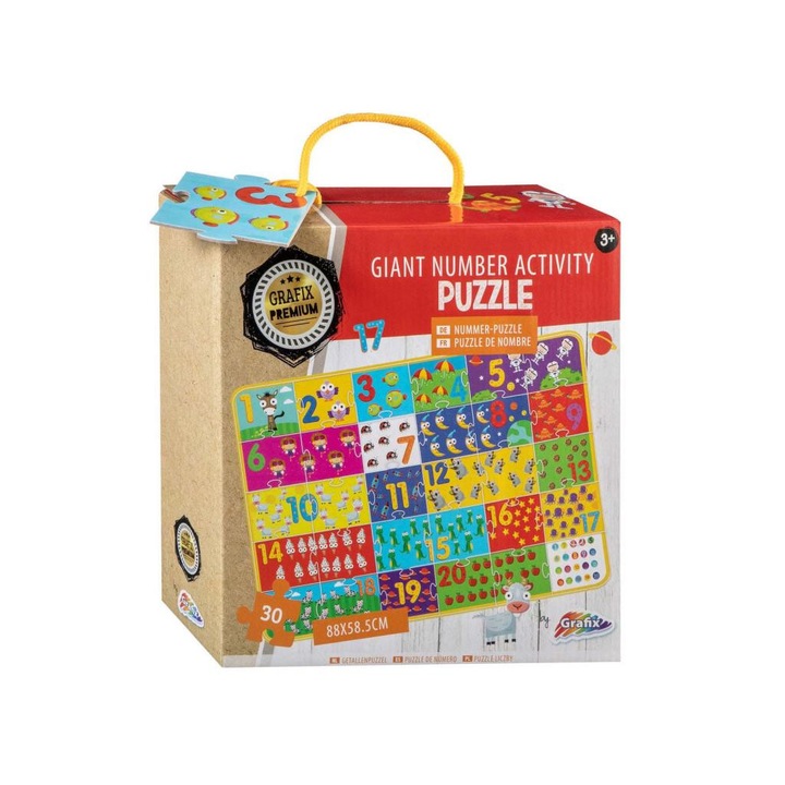 Thimble 7057835 Foglalkoztató puzzle számokkal