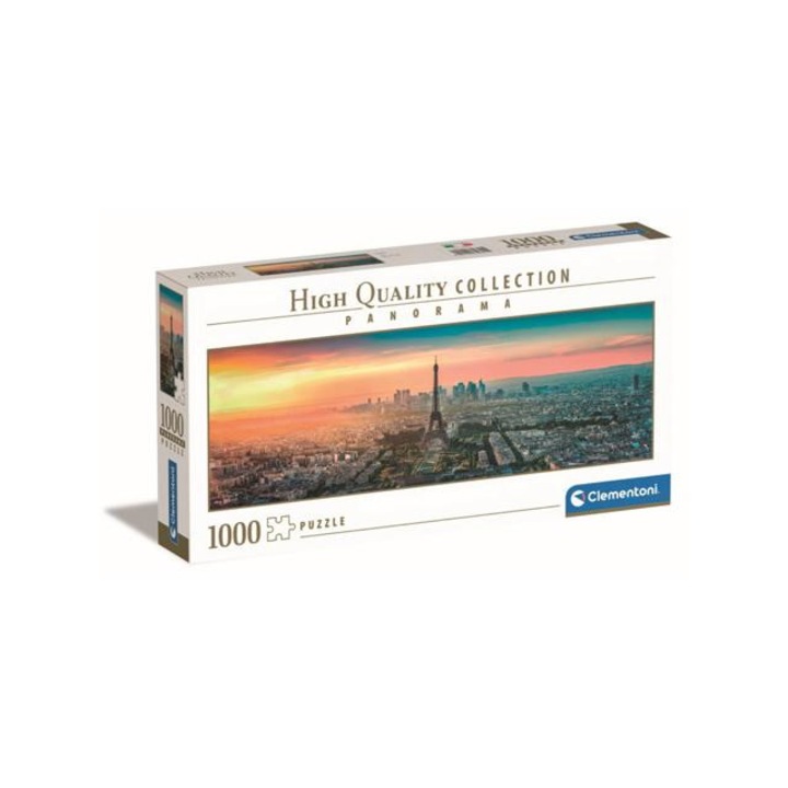 Clementoni 5396412 Párizsi látkép HQC 1000 db-os Panoráma puzzle - Clementoni