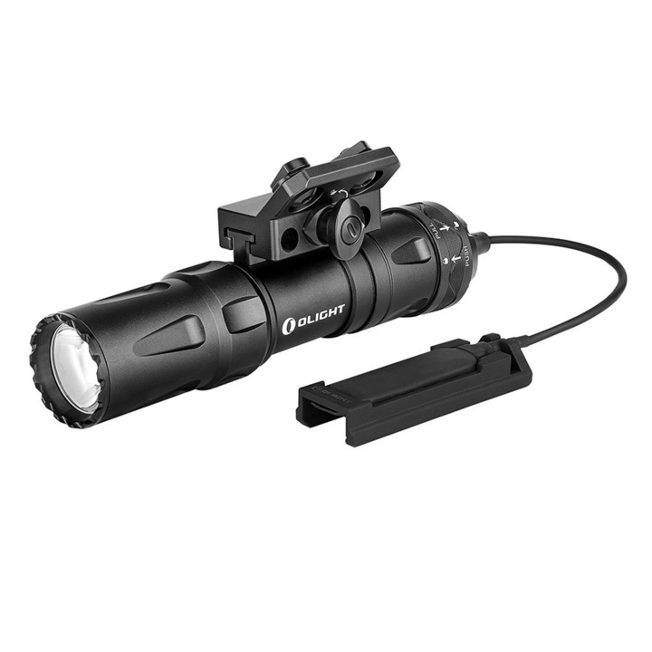 LED фенер, Olight, Алуминий, 1250 лумена, 240 м, Черен