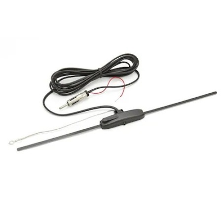 Antenna Per Auto Compact FM/AM Amplificata - Da Parabrezza, Ricezione Nitida - Foto 12