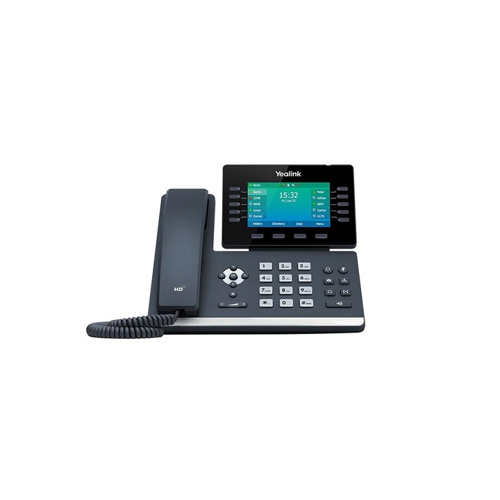 Yealink SIP-T54W vonalas VoIP telefon, 195722, VOIP