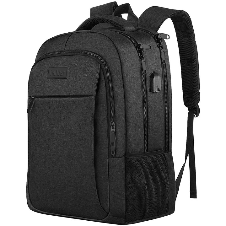 Rucsac Laptop halber Pro Style & Storage, 15.6", Negru