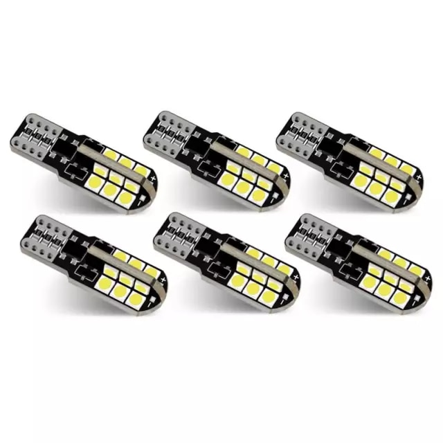 Комплект от 2 броя led крушка W5W 24 smd - eMAG.bg