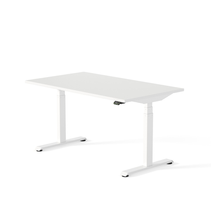 Електрическо регулируемо бюро UberDesk Pro, Memory, 180x80см, Бял