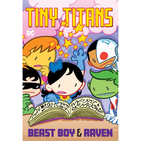 Tiny Titans Beast Boy & Raven Art Baltazar eMAG.ro