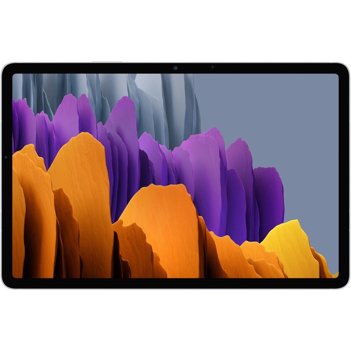 Tableta Samsung Galaxy Tab S7 Plus, Octa-Core, 12.4", 8GB RAM, 256GB, 5G, Mystic Silver