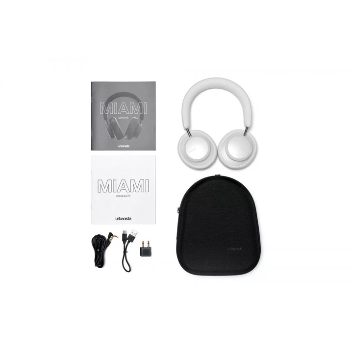 Casti On-Ear Urbanista Miami White Pearl