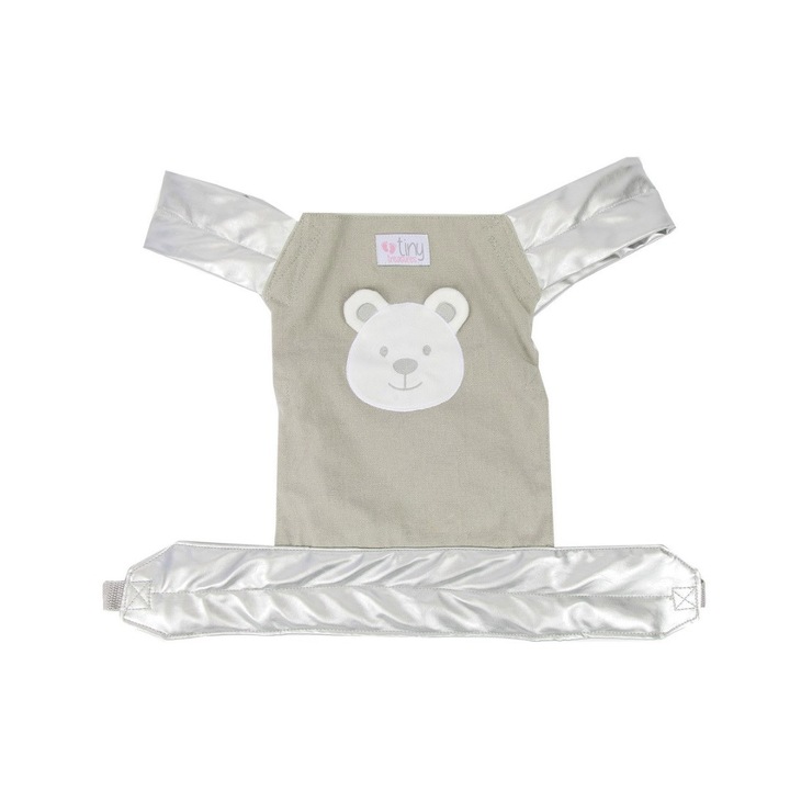 Marsupiu pentru Papusi, Tiny Treasures Baby Doll Carier, 31 x 32,5 cm