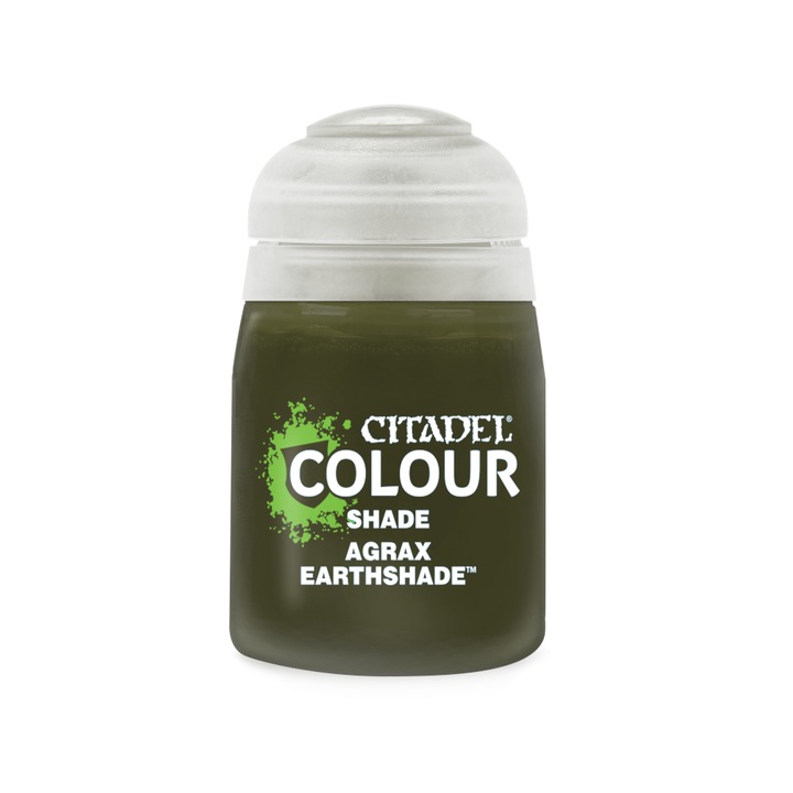 Citadel Miniatures Paint, Games Workshop, Shade Agrax Earthshade, 18ml
