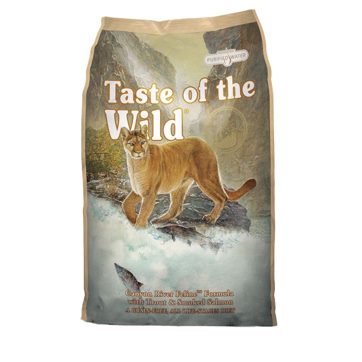 Суха храна за котки Taste of The Wild Canyon River, 2 кг