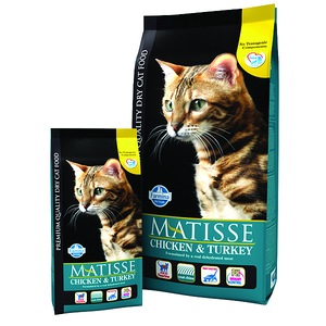 Hrana uscata pentru pisici Matisse, Pui & Curcan, 10kg