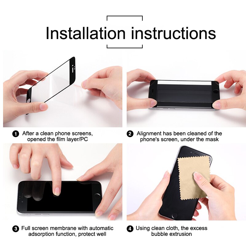 Set 2 folii protectie telefon, Sticla securizata, Compatibil cu Huawei Nova Y70/Nova Y70 Plus, Negru