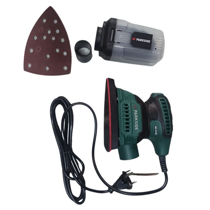 Slefuitor multifunctional PMS 160 B2, 13000 rpm, cutie detasabila de colectare a prafului, 160 W